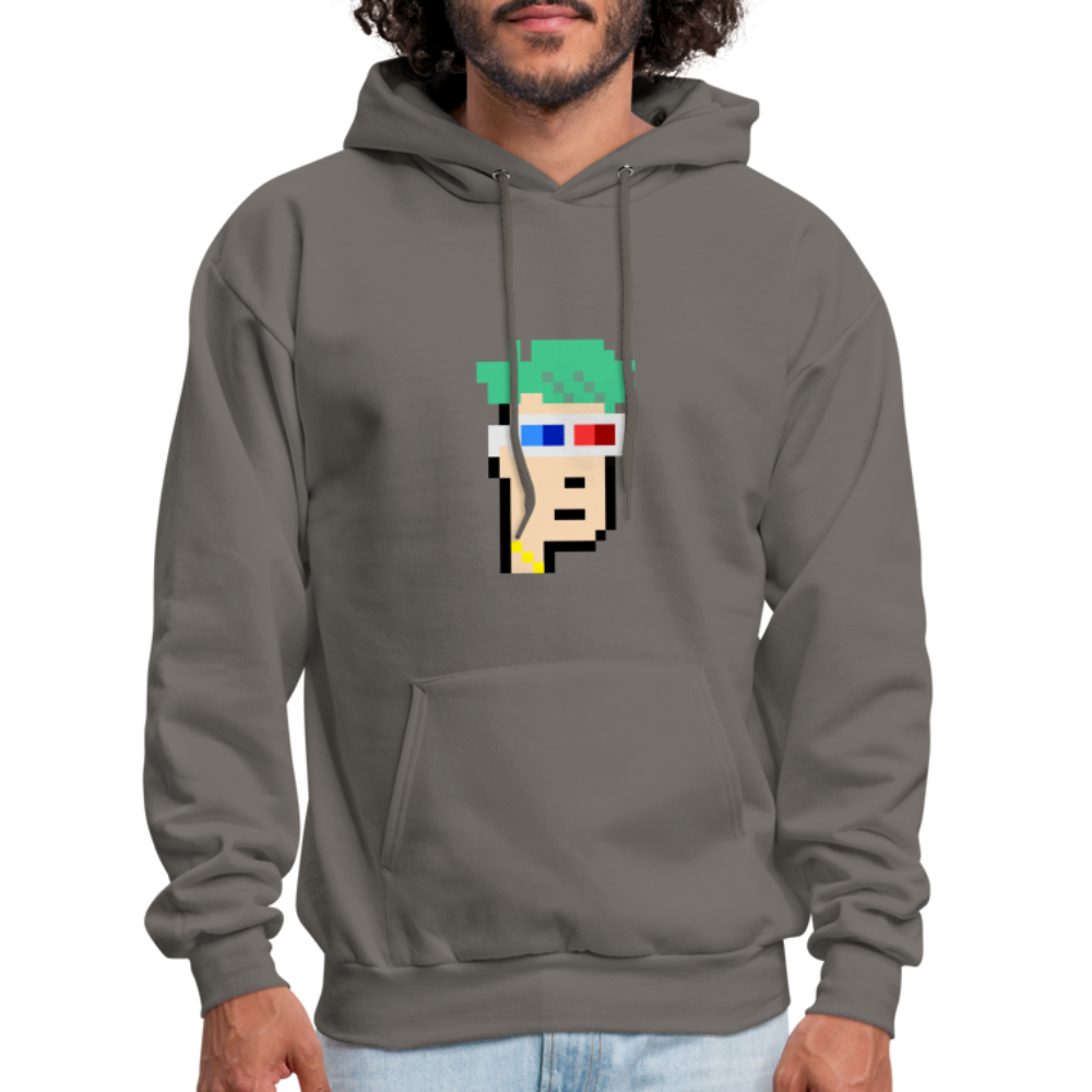 Noun Punk Men's Hoodie - asphalt gray