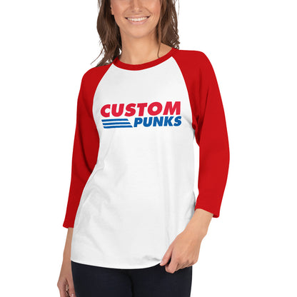 Custom Punks Logo Raglan Shirt